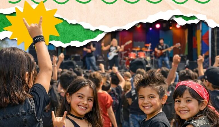 Mini Rock Fest impulsa el primer festival de rock pensado desde la infancia en México