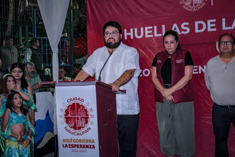 Naucalpan rehabilita parque El Chamizal y anuncia saneamiento integral del Río Hondo