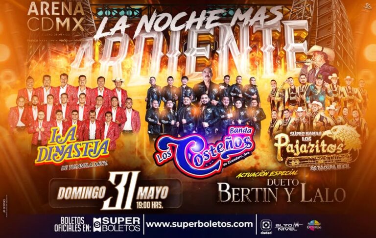 La Noche más Ardiente en la Arena CDMX