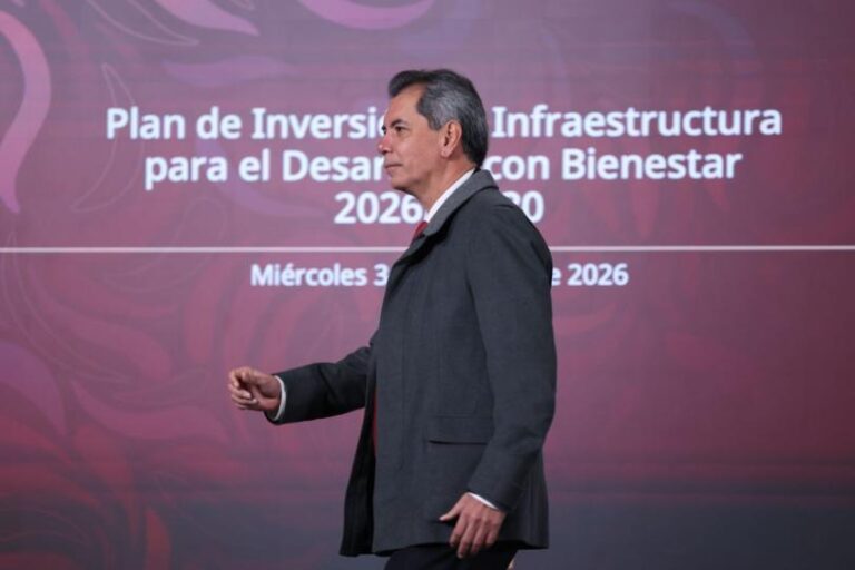 Hacienda presenta plan de inversión en infraestructura 2026-2030