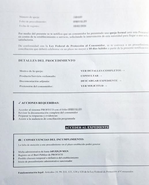 Profeco alerta por correos falsos que amenazan con multas y clausuras