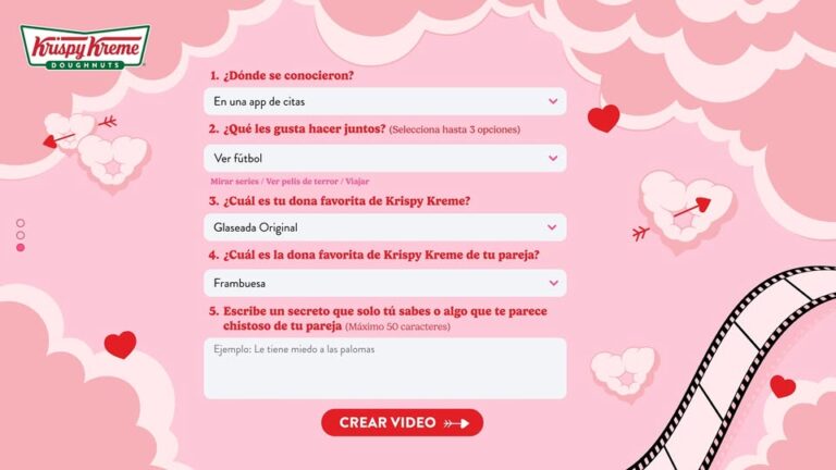 Krispy Kreme México deslumbra con la novedosa campaña “Nuestro dulce flechazo”