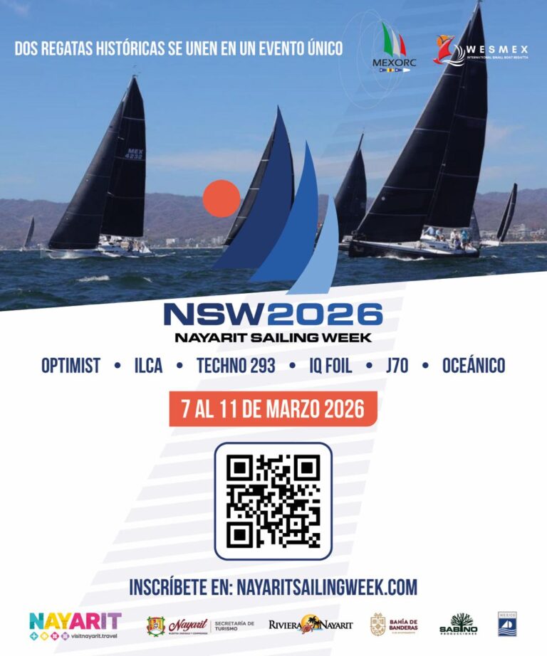 Nayarit Sailing Week 2026: El mayor evento de vela en Latinoamérica zarpa este marzo