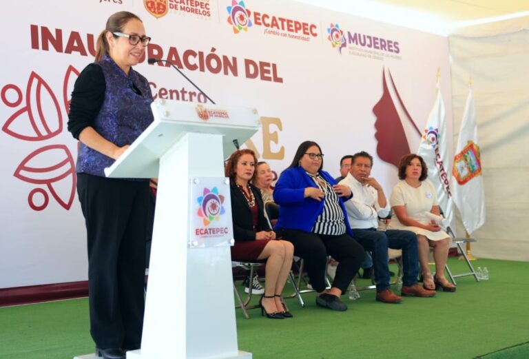Abre Ecatepec primer Centro LIBRE para mujeres en la Sierra de Guadalupe; atenderá a 18 mil beneficiarias