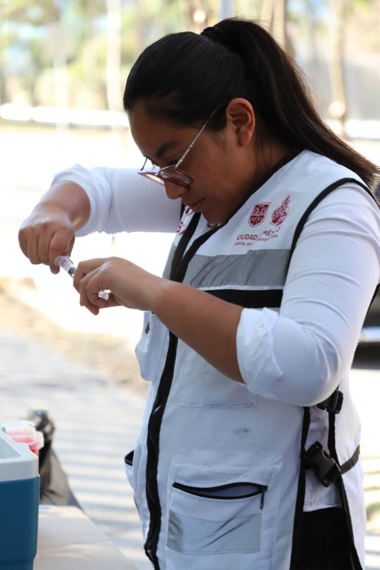Refuerzan vacunación contra sarampión en Álvaro Obregón con más de 20 módulos