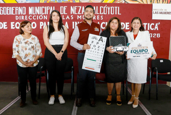 Impulsan en Nezahualcóyotl emprendimientos de salud visual para mujeres con programa “Amigo de tus Ojos”