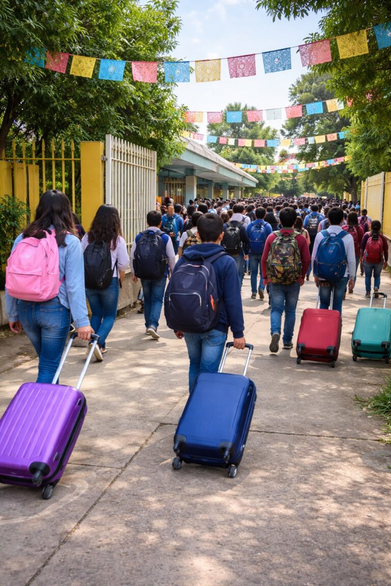 Inician vacaciones de Semana Santa para 28.9 millones de estudiantes en México