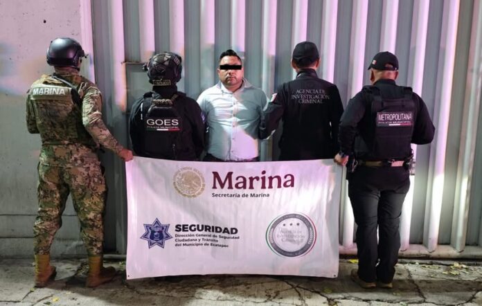 Detienen en Ecatepec a presunto generador de violencia vinculado a extorsiones y secuestros exprés