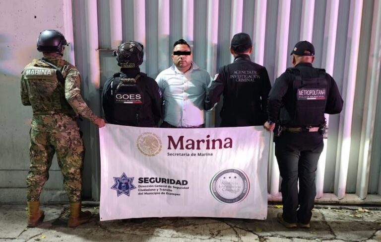 Detienen en Ecatepec a presunto generador de violencia vinculado a extorsiones y secuestros exprés