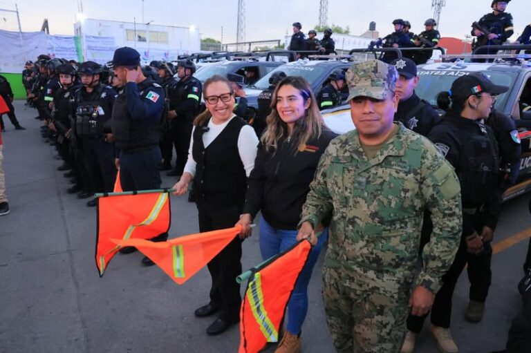 Despliegan operativo contra robo de vehículos en Ecatepec con más de 300 elementos