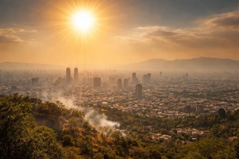 Prevén hasta cinco ondas de calor en la Megalópolis entre marzo y mayo de 2026