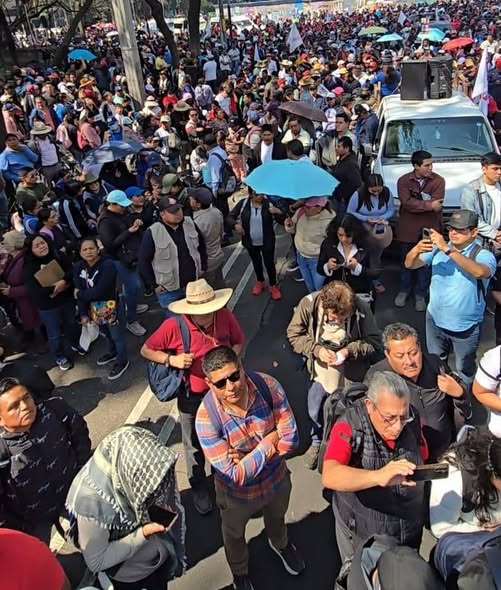 CNTE escala protestas hasta San Lázaro: bloqueos y tensión afectan vialidad en CDMX