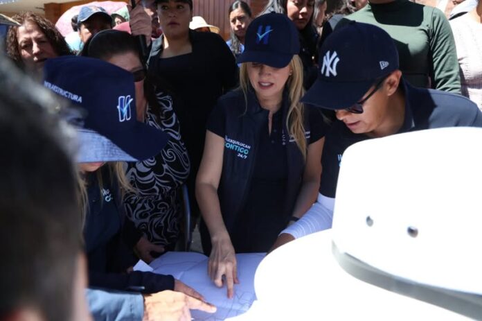 Jornada 165 de “Huixquilucan Contigo 24/7” atiende demandas vecinales en la zona tradicional: Romina Contreras Carrasco