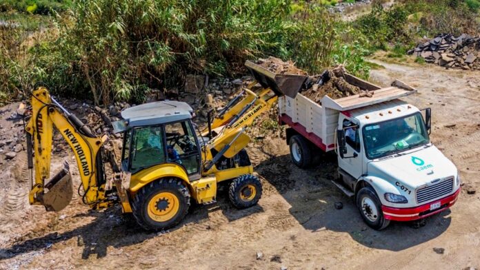 Inician desazolve en Presa El Ángulo para prevenir inundaciones en Cuautitlán Izcalli