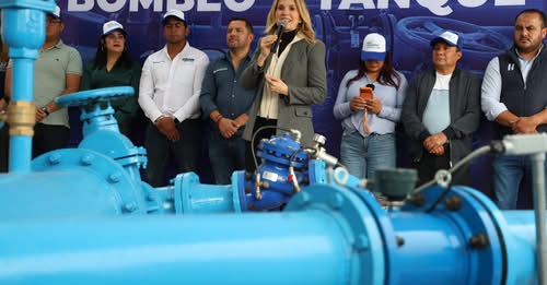 Huixquilucan refuerza abasto de agua: modernizan sistema “San Fernando” para más de 20 mil habitantes