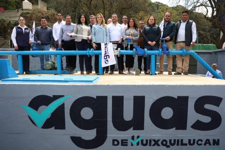 Huixquilucan apuesta por nuevos pozos ante crisis hídrica; inauguran infraestructura en zona tradicional