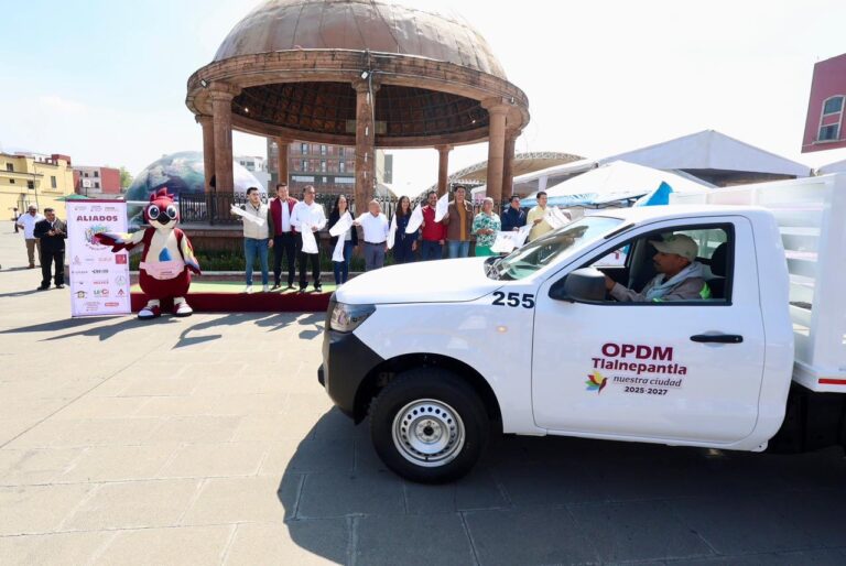 Tlalnepantla invierte más de 30 mdp en nueva flota para atender fugas y mejorar servicio de agua