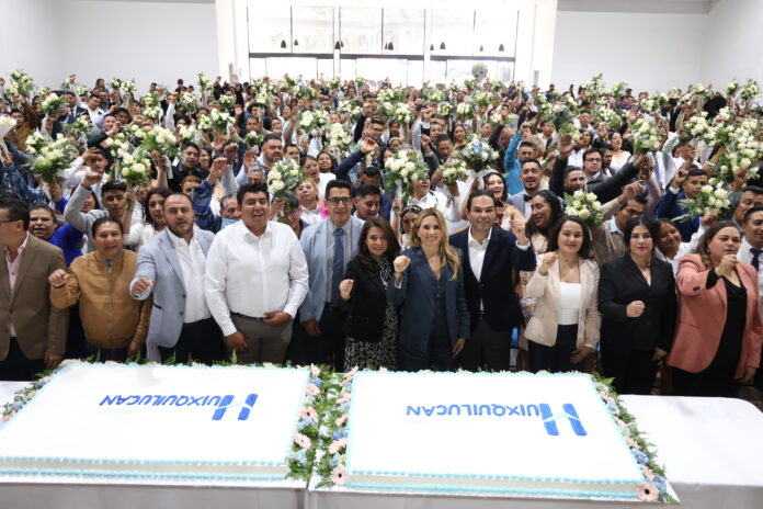 Más de 250 parejas formalizan su unión en Huixquilucan con bodas gratuitas y certeza jurídica