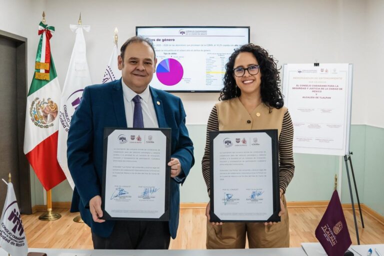 Tlalpan y Consejo Ciudadano firman acuerdo para fortalecer prevención del delito y atención a víctimas