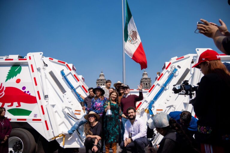 Álvaro Obregón suma 20 nuevos camiones para reforzar la recolección de basura