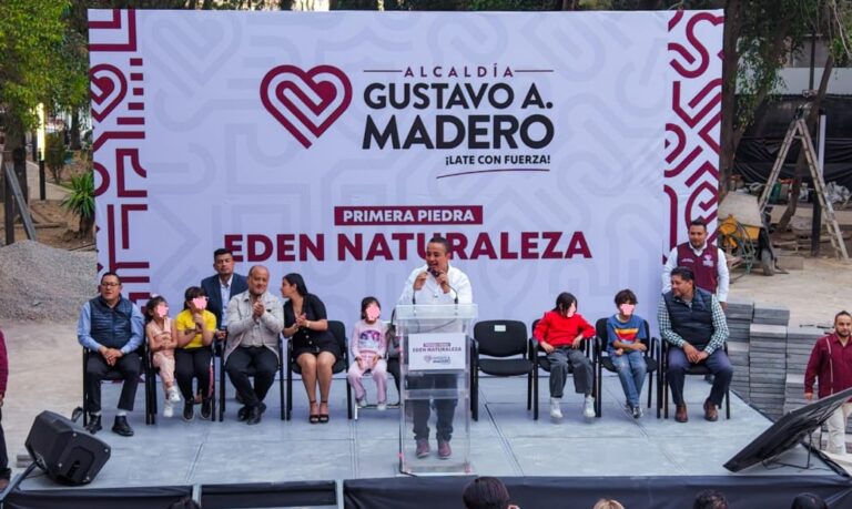 Colocan primera piedra del EDEN Naturaleza en la GAM; transformarán parque Corpus Christi