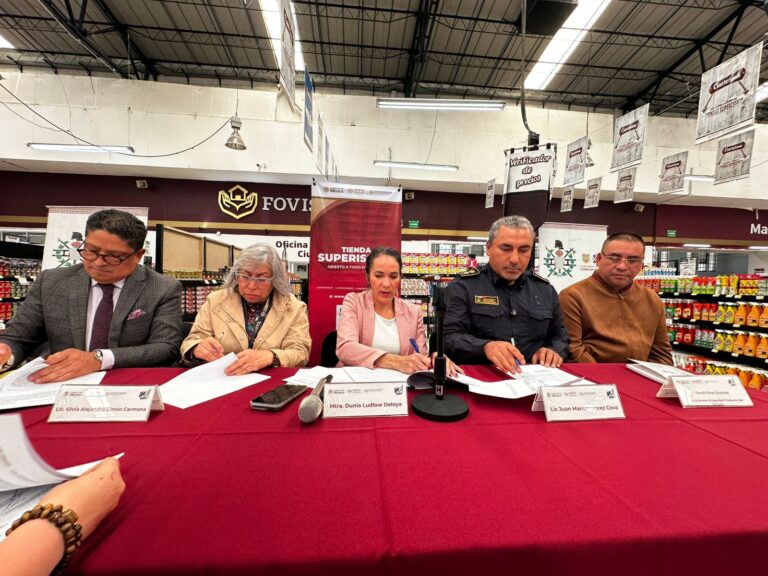 SUPERISSSTE y Bomberos CDMX sellan alianza para reforzar seguridad en tiendas y prevenir riesgos
