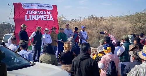 Retiran más de 10 toneladas de basura en relleno sanitario de Naucalpan durante jornada estatal