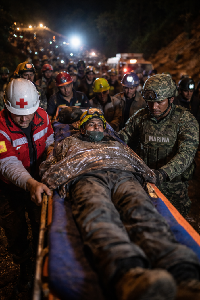 Rescate tras 13 días expone riesgos en mina de Sinaloa; sobreviven dos