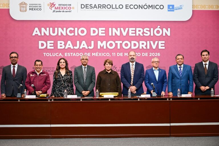 Edomex capta más de 1,700 mdd en inversión en 2026; apuesta industrial y logística atrae a multinacionales