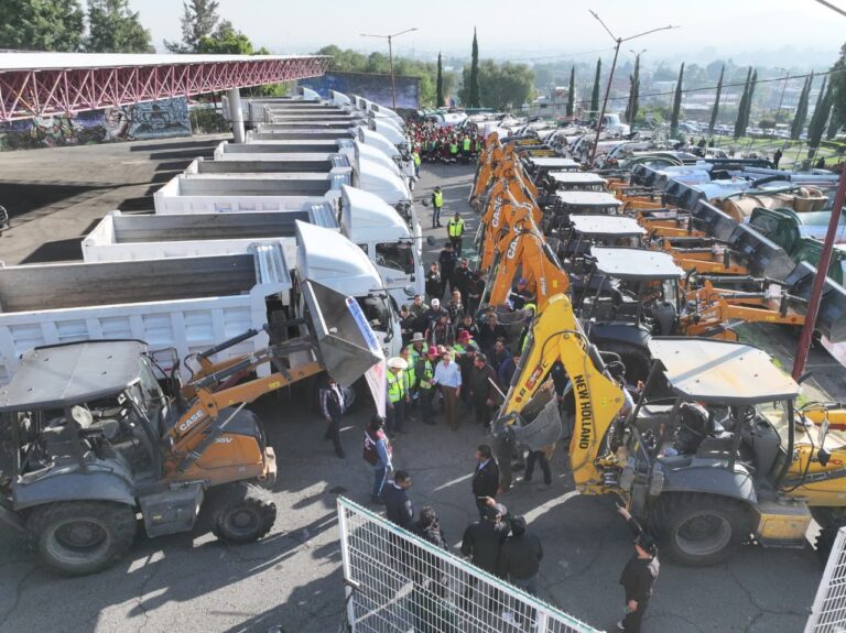 Ecatepec despliega Operativo Tormenta 2026 con mil 300 trabajadores y maquinaria para enfrentar inundaciones