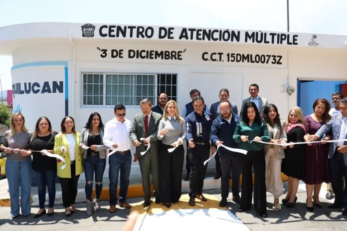 Nuevo CAM en Huixquilucan evitará traslados largos a familias con hijos con discapacidad