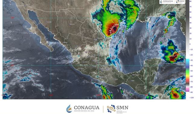 Lluvias intensas, granizo y fuertes vientos afectarán a más de 20 estados del país