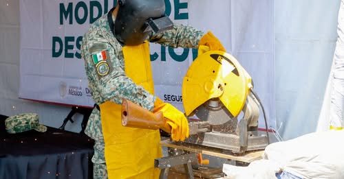 Arranca en Nezahualcóyotl programa de canje anónimo de armas y explosivos