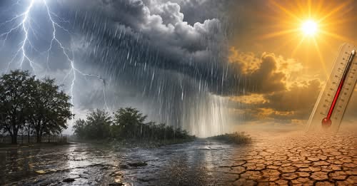 Lluvias intensas, granizo y calor extremo golpearán gran parte del país este 10 de mayo