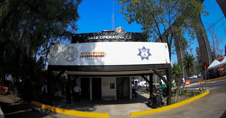 Naucalpan rehabilita módulo C2 en Las Huertas para reforzar vigilancia y atención de emergencias