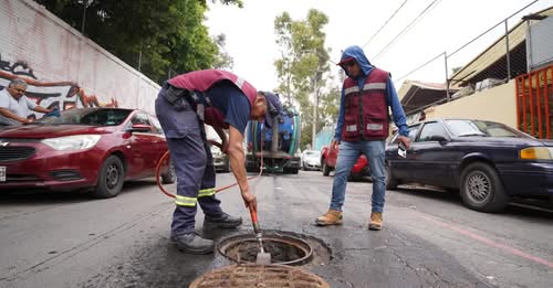 Azcapotzalco despliega operativo preventivo por lluvias en puntos de riesgo