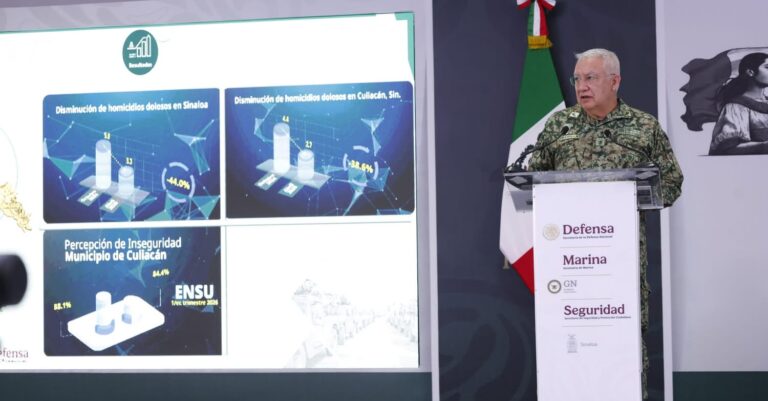 No nos vamos a retirar de Sinaloa: Omar García Harfuch
