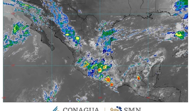 Frente Frío 50 provocará lluvias intensas, granizo y vientos fuertes en gran parte del país