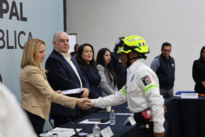 Huixquilucan reconoce a rescatistas y refuerza operativo de seguridad rumbo al Mundial
