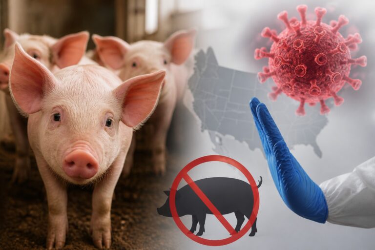 Detectan virus porcino en Estados Unidos y refuerzan vigilancia sanitaria en México