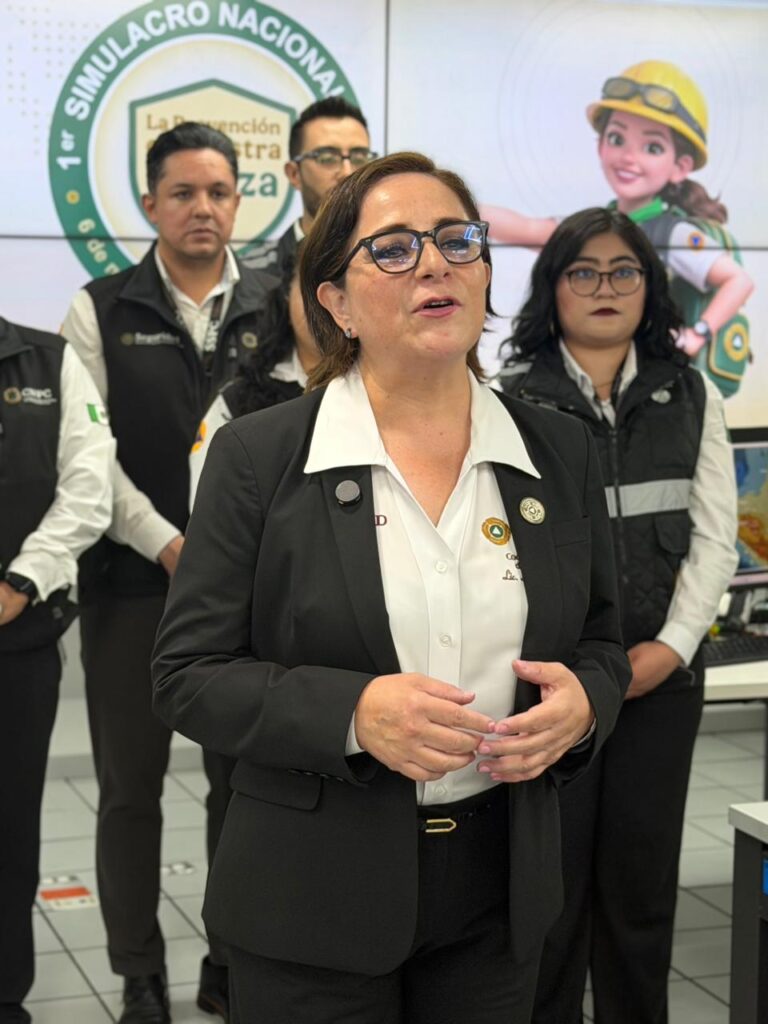 Participan más de 37 millones de personas en el Primer Simulacro Nacional 2026