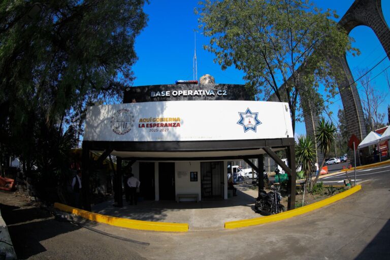 Naucalpan rehabilita módulo C2 en Las Huertas para reforzar vigilancia y atención de emergencias