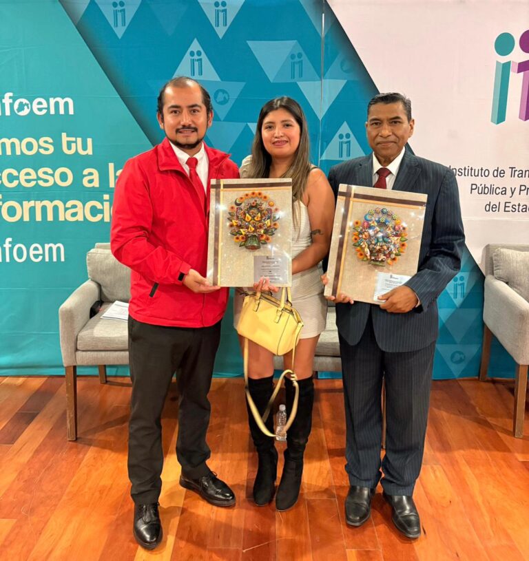 INFOEM reconoce por segundo año consecutivo al PRI mexiquense por prácticas de transparencia