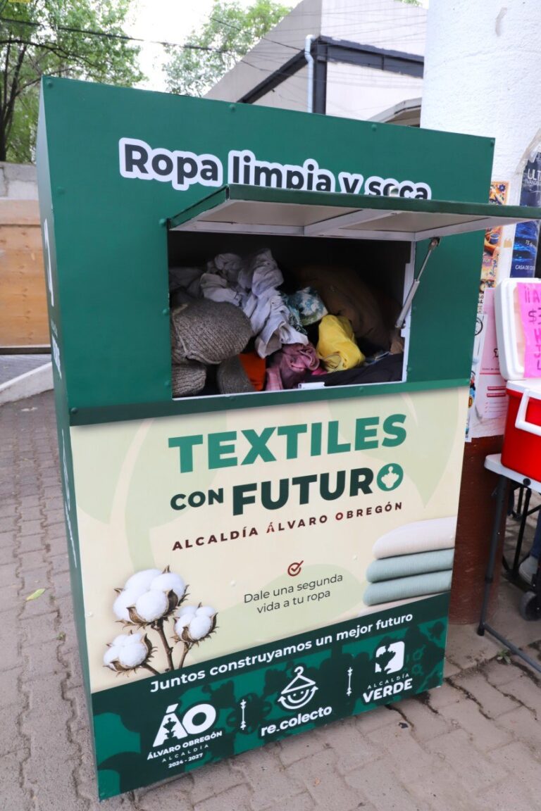Álvaro Obregón lanza programa de reciclaje textil para reducir residuos y contaminación en barrancas