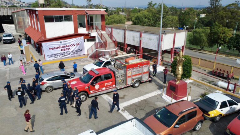Tlalnepantla rehabilita Base de Bomberos en San Juan Ixhuatepec tras años de deterioro Tlalnepantla rehabilita Base de Bomberos en San Juan Ixhuatepec tras años de deterioro