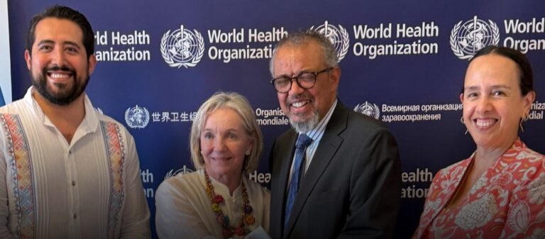 México fortalece cooperación internacional en salud durante Asamblea Mundial de la OMS