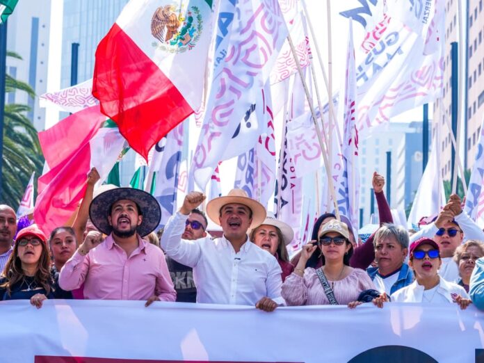 Gustavo A. Madero moviliza a más de 20 mil personas en respaldo a Claudia Sheinbaum