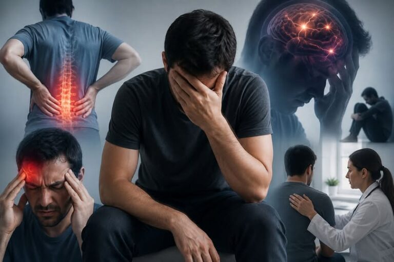 Dolor crónico podría ocultar depresión y ansiedad no diagnosticadas, advierten especialistas