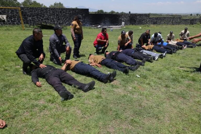 Ecatepec mantiene proceso de evaluación y depuración policial con respaldo de autoridades federales