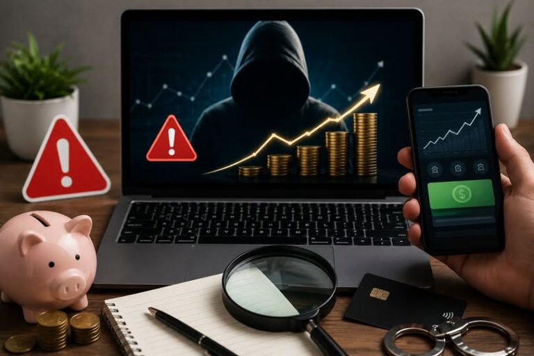 Alertan sobre aumento de fraudes mediante falsas plataformas de inversión y esquemas piramidales